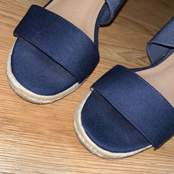 LIFE STRIDE WOMEN’S THRIVE STRAPPY ESPADRILLE  SIZE 8.5 WEDGE SANDALS - Picture 2 of 6